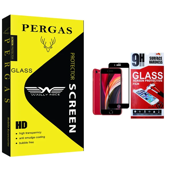 محافظ صفحه نمایش وایلی نایس مدل Pergas Glass مناسب برای گوشی موبایل اپل Iphone Se 2020
