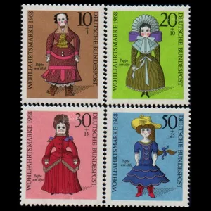 تمبر یادگاری مدل خارجی مجموعه 4 عددی