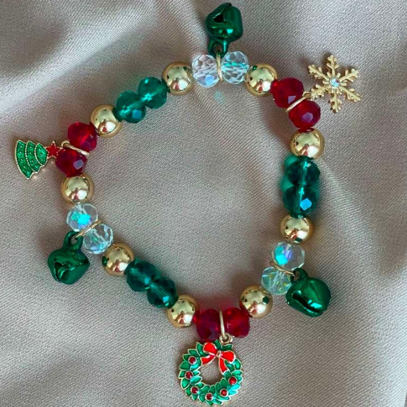 دستبند زنانه آی ام مدل کریسمس کد 9