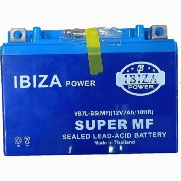 باتری موتورسیکلت ایبیزا مدل 12V-7AH