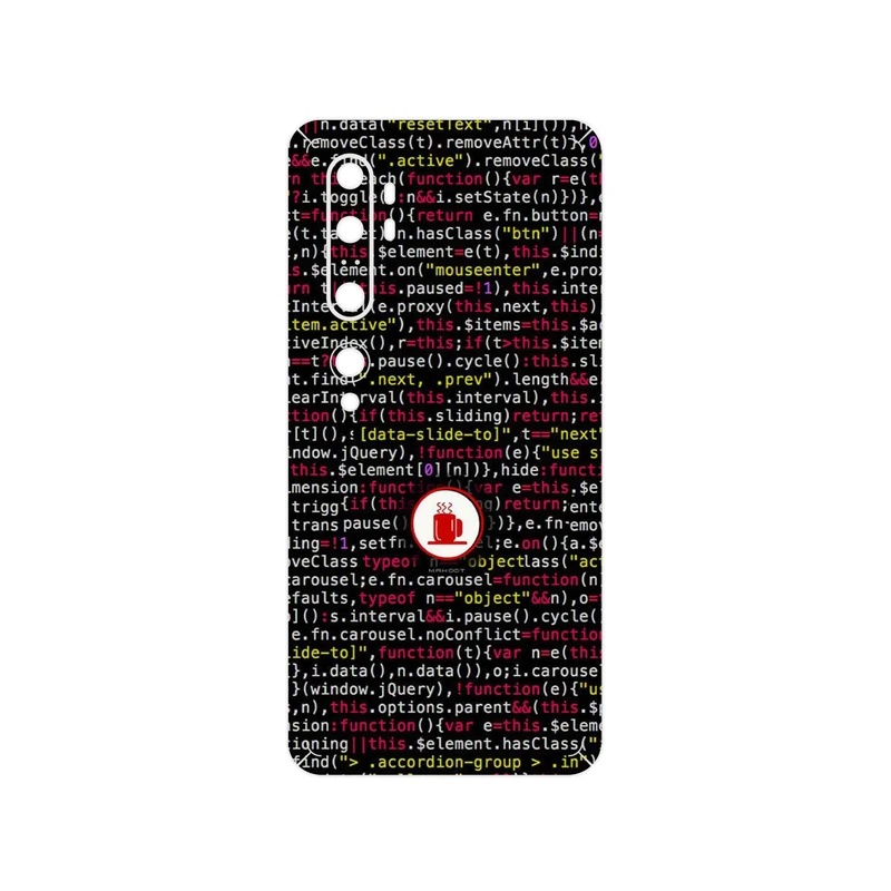 برچسب پوششی ماهوت مدل Programming 1 مناسب برای گوشی موبایل شیائومی Mi Note 10 Pro
