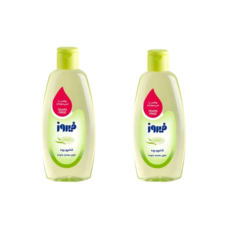 شامپو فیروز مدل بابونه حجم 300 میلی لیتر مجموعه 2 عددی