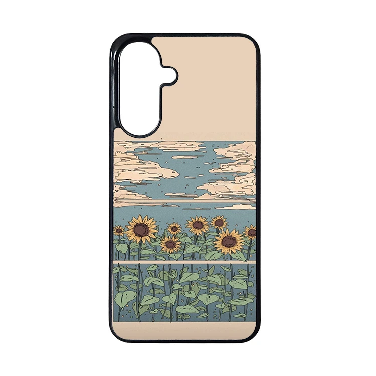 کاور گالری وبفر طرح گل آفتابگردان مناسب برای گوشی موبایل سامسونگ galaxy a36
