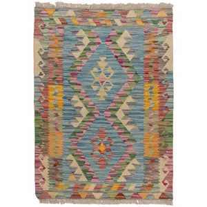 گلیم دستباف یک متری سی پرشیا کد 813095