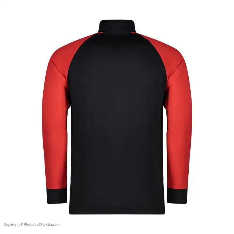 سویشرت ورزشی مردانه مکرون مدل ساشا رنگ مشکی