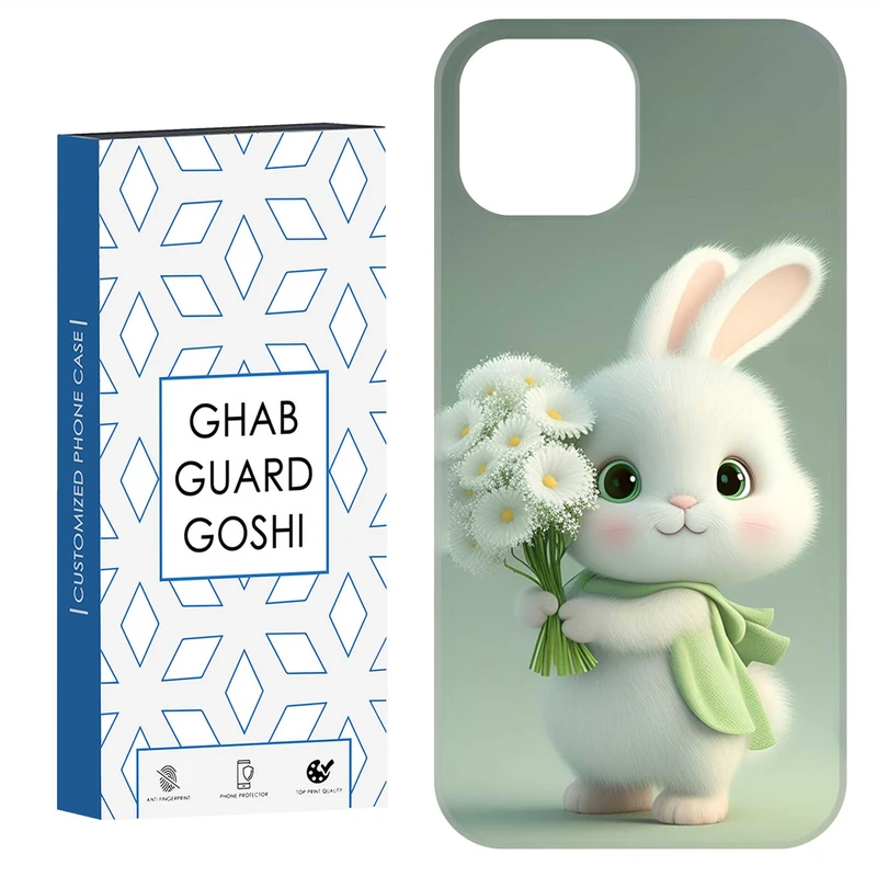 کاور قاب گارد گوشی طرح خرگوش کد Dimo-363 مناسب برای گوشی موبایل اپل  IPHONE 12 / 12 PRO   
