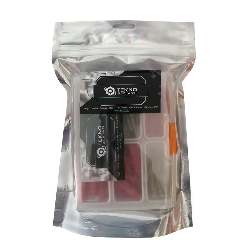 پیچ و رول پلاک تکنو باغلانتی مدل Tek-120 مجموعه 120 عددی