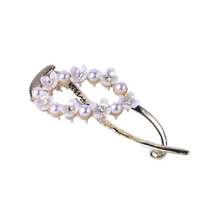 گیره مو زنانه مدل گلدار