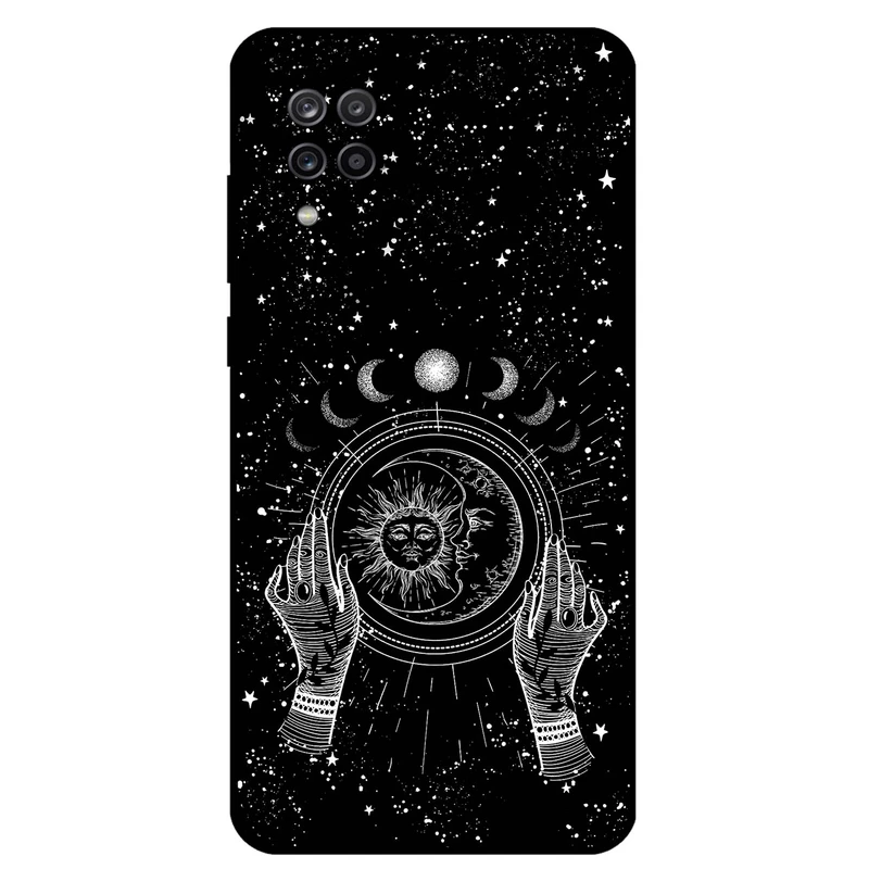 کاور مگافون طرح ماه و خورشید مدل 1892 مناسب برای گوشی موبایل سامسونگ Galaxy M32 4G         