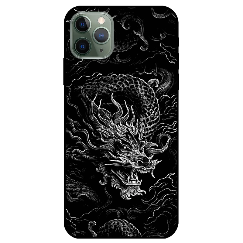 کاور مگافون طرح اژدها مدل 1897 مناسب برای گوشی موبایل اپل iPhone 11 Pro                 