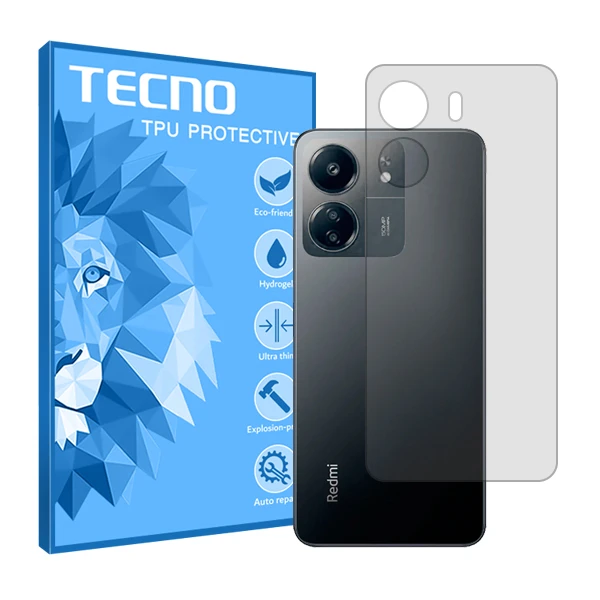 محافظ پشت شفاف تکنو مدل Hygel مناسب برای گوشی موبایل  شیائومی Redmi 13C