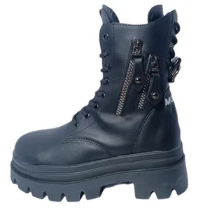 نیم بوت زنانه مدل بندی دو زیب