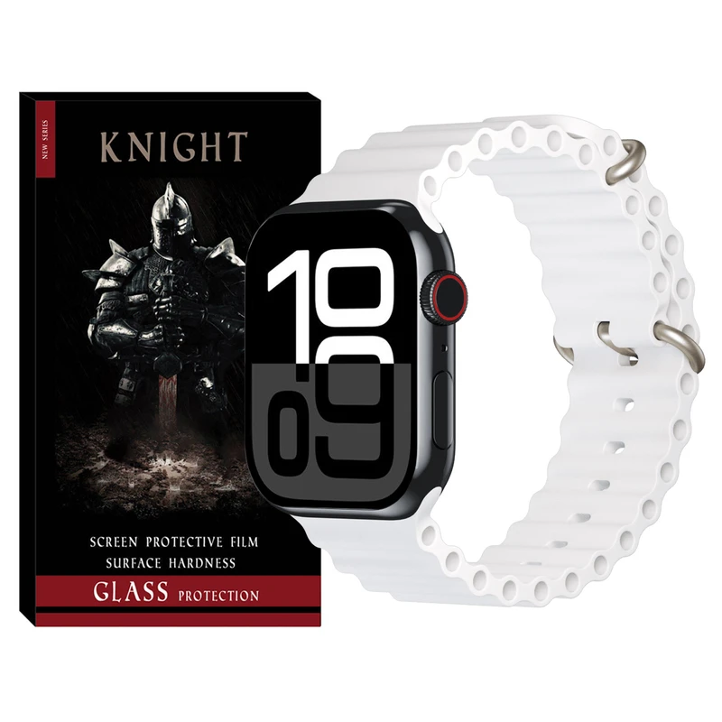 بند نایت مدل Ocean KT مناسب برای اپل واچ سری 10 سایز 46 میلی متری