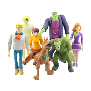 اکشن فیگور مدل اسکوبیدو مفصلی بسته 7 عددی