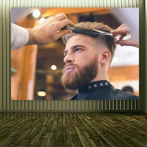  پوستر دیواری طرح آرایشگاه مردانه کد BK1952