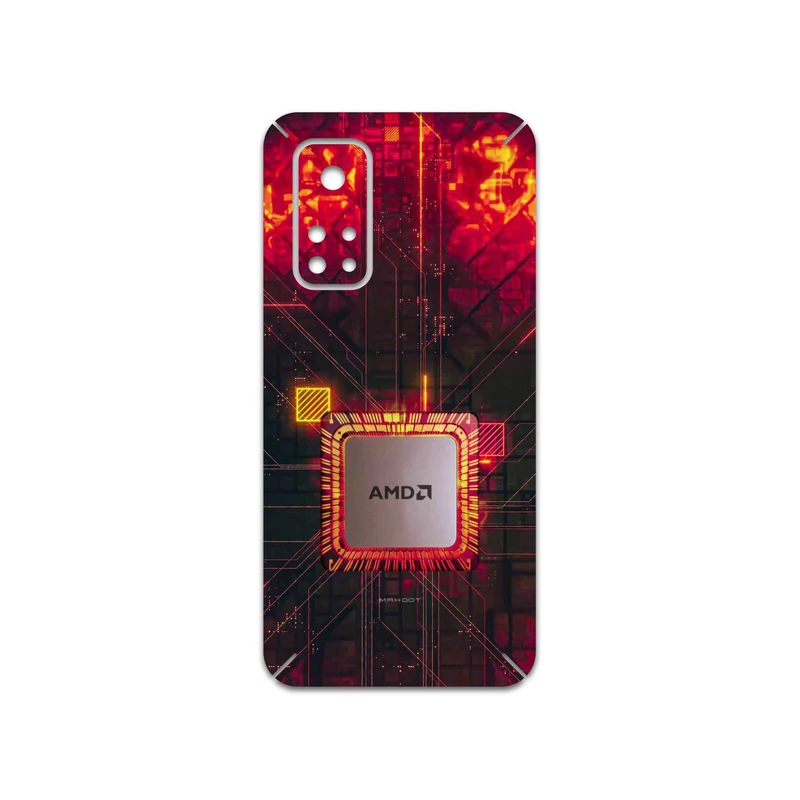 برچسب پوششی ماهوت مدل AMD-Brand مناسب برای گوشی موبایل شیائومی Mi 10T 5G