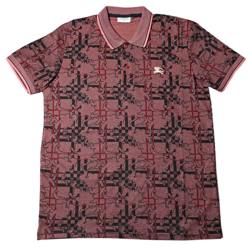 پولوشرت آستین کوتاه مردانه بربری مدل 017