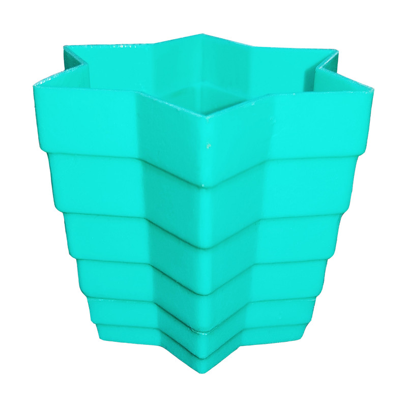 گلدان مدل شش پر