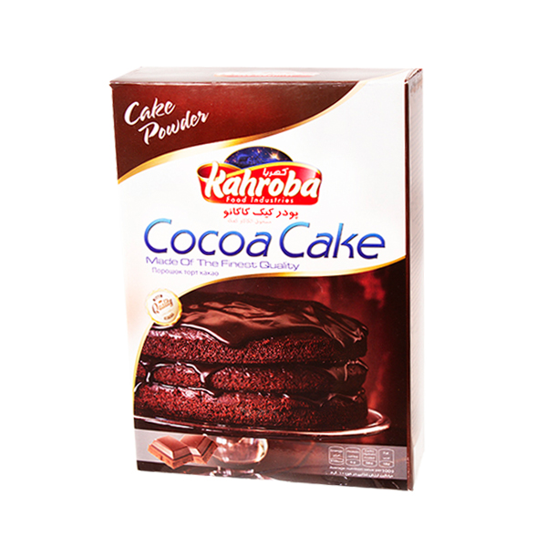 پودر کیک کاکائویی کهربا - 500 گرم