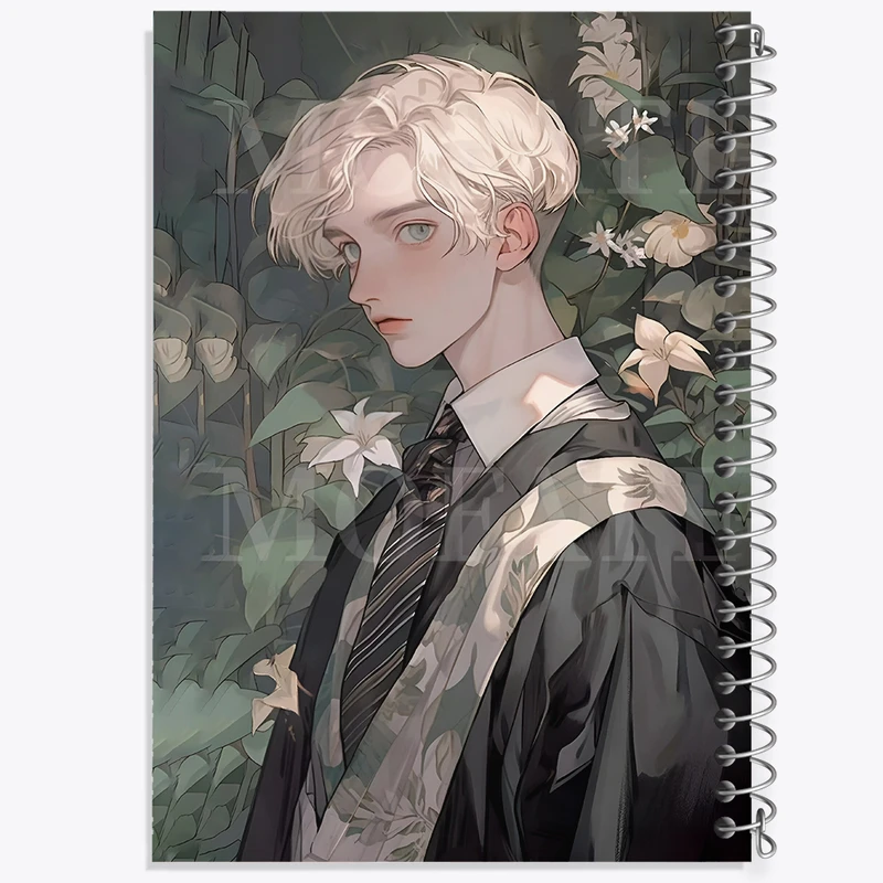 دفتر مشق 50 برگ خندالو طرح مالفوی هری پاتر (Harry Potter) کد N2448