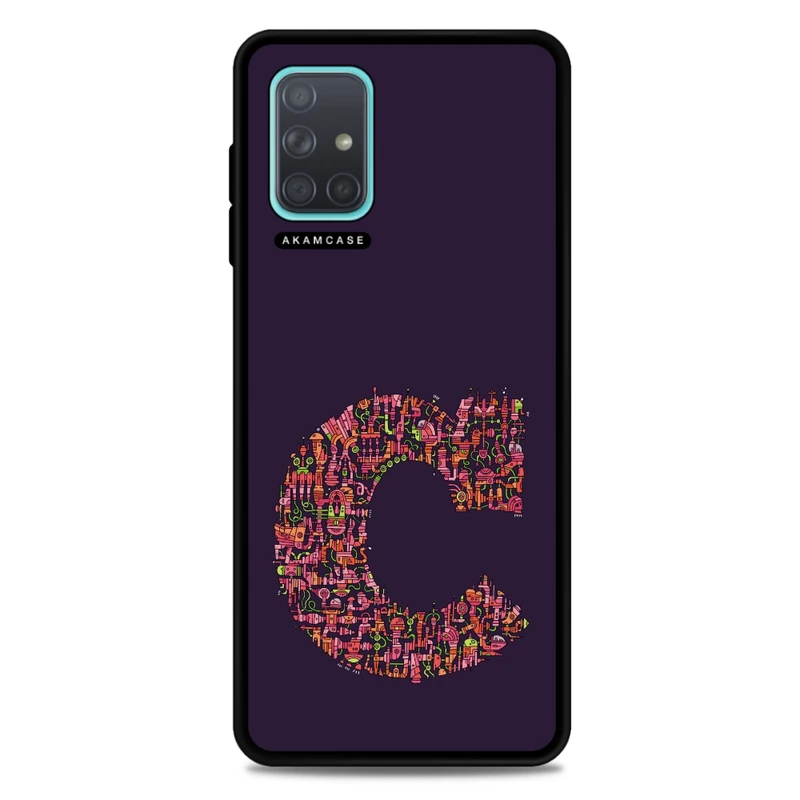 کاور آکام مدل AMC-WSGA71-ALPHADOODLEBET-3 مناسب برای گوشی موبایل سامسونگ Galaxy A71