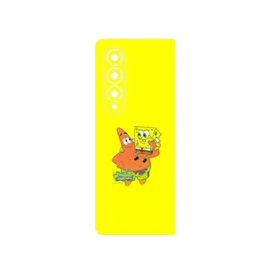 MAHOOT SpongeBob SquarePants Cover Sticker for Samsung Galaxy Z Fold4
