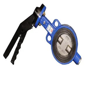شیر اهرمی شرکت میراب مدل پروانه ای Pn 16 - 80mm‎‏
