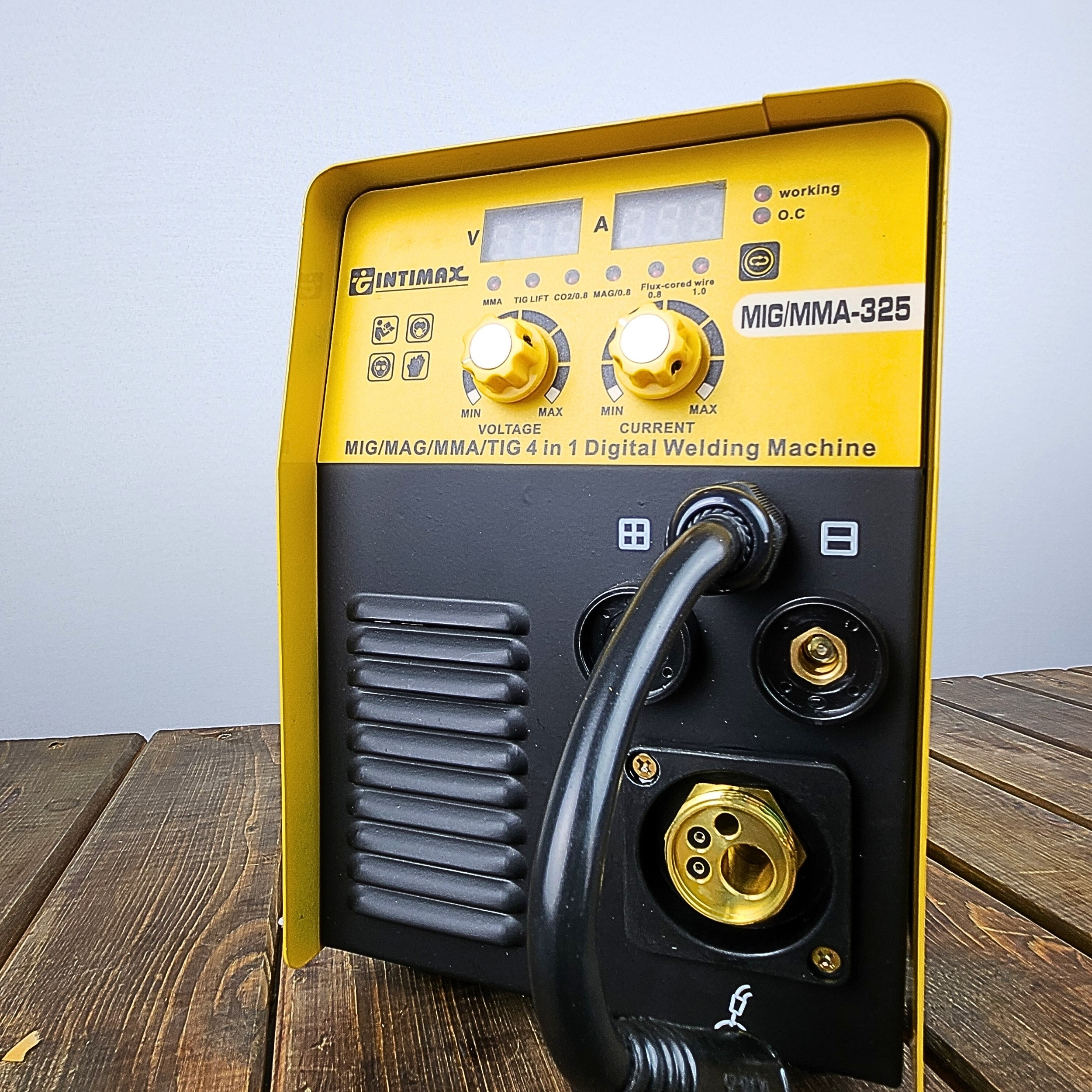 دستگاه جوشکاری 325 آمپر صنعتی اینتیمکث کد 325-CO2