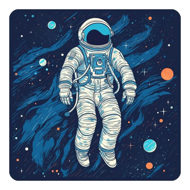 مگنت کاکتی طرح فضانورد مدل mp46387