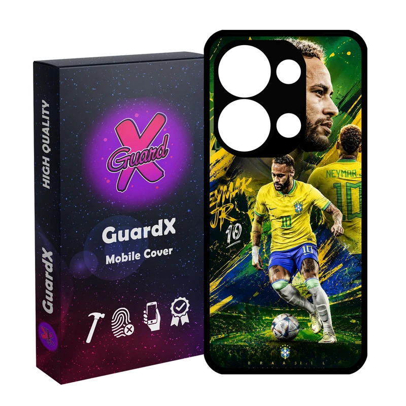 کاور گارد ایکس طرح نیمار مدل 11070 مناسب برای گوشی موبایل شیائومی Redmi Note 13 Pro 4G / Poco M6 Pro 4G