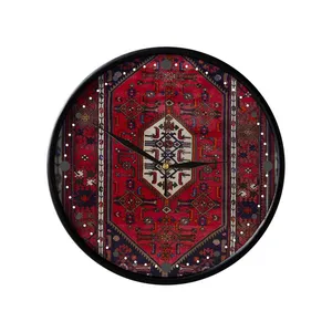 ساعت دیواری مدوپد طرح فرش زنجان مدل C-Zanjan07