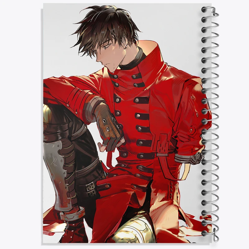 دفتر نت موسیقی 50 برگ خندالو مدل وش انیمه تریگان (Trigun) کد 36196