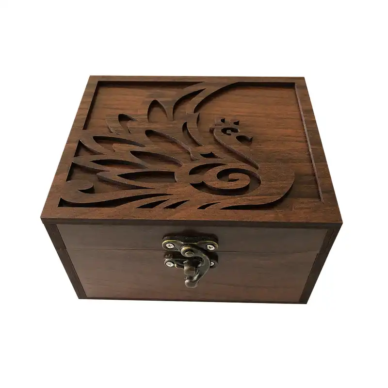 جعبه هدیه چوبی مدل fj5