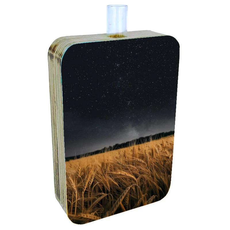 گلدان دکوری طرح دو رو مدل سکوت شب کد FPW203