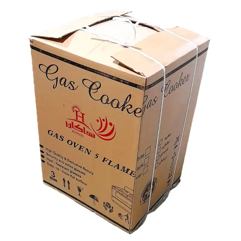 اجاق گاز 4 شعله هاکان مدل چهار شعله دو درب با ترموکوپل _Geerd TERMOCOBL