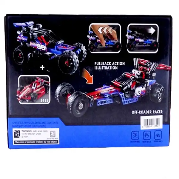 ساختنی بریک مدل TECH BRICKS کد 3411