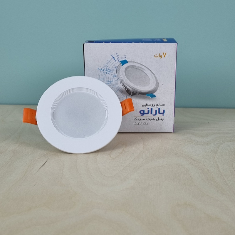 پنل ال ای دی 7 وات بارانو مدل RoHS مجموعه 10 عددی