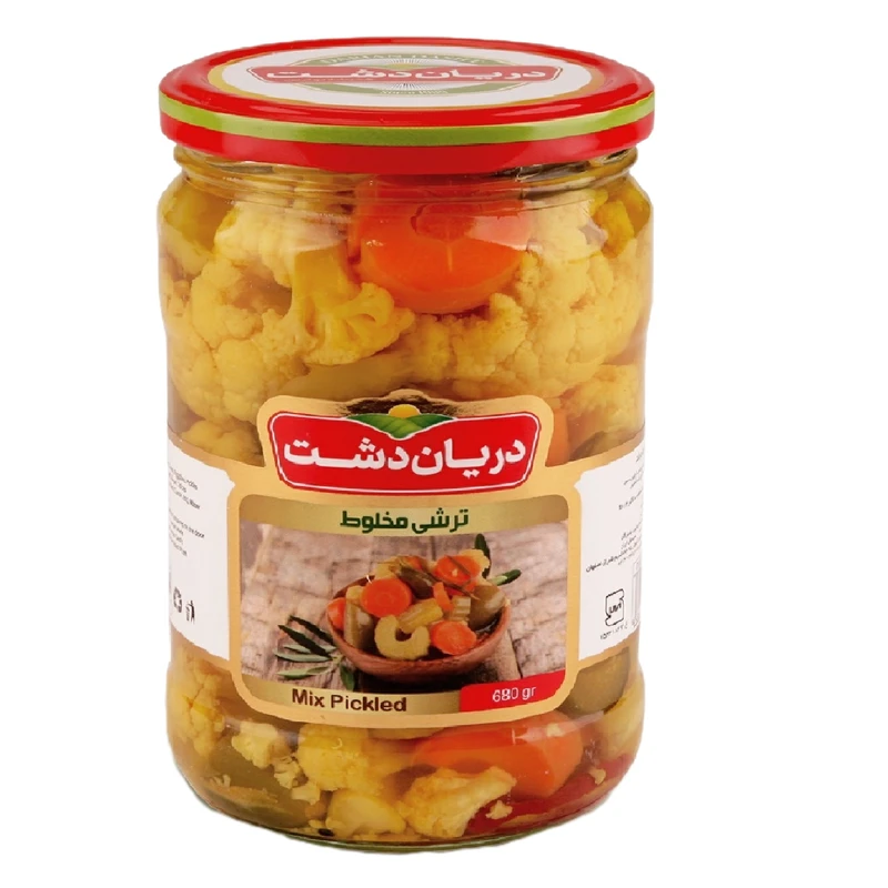 ترشی مخلوط دریان دشت - 700 گرم