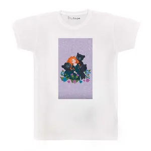 تی شرت بچگانه پرمانه طرح انیمیشن دلیر کد pmt.3894