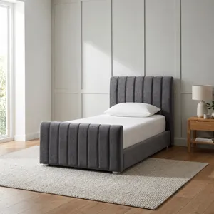 تخت خواب ملامینه یک نفره مدل سحر سایز 90×200 سانتی‌متر