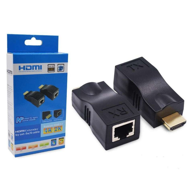 مبدل افزایش طول HDMI  تحت شبکه  مدل 1080P