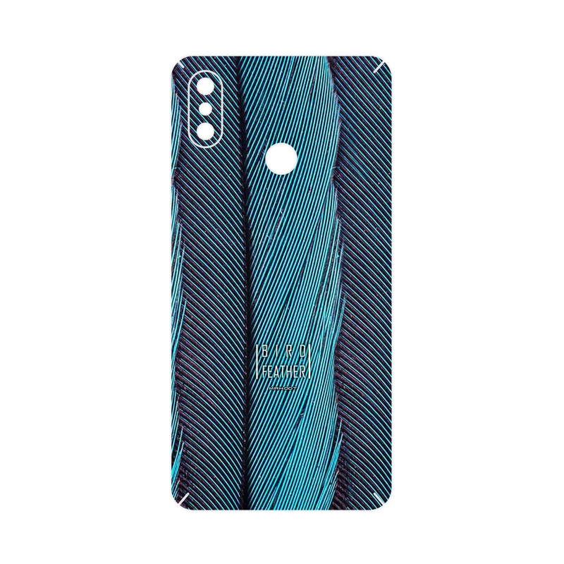 برچسب پوششی ماهوت مدل Turquoise feathers مناسب برای گوشی موبایل شیائومی Mi Max 3