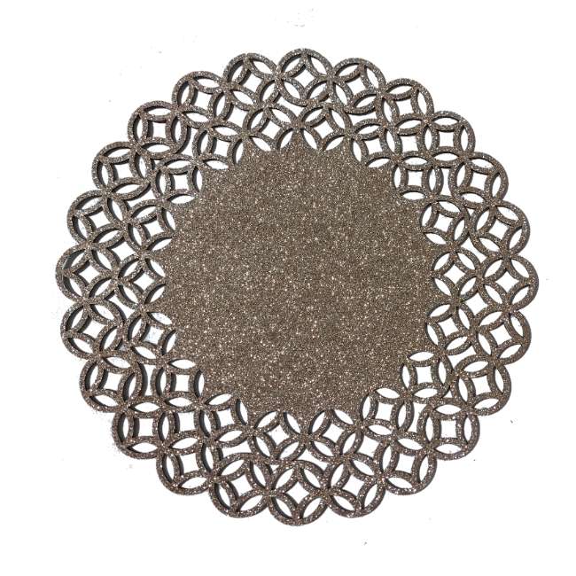 رومیزی مدل اکلیلی طرح صدفی کد 35