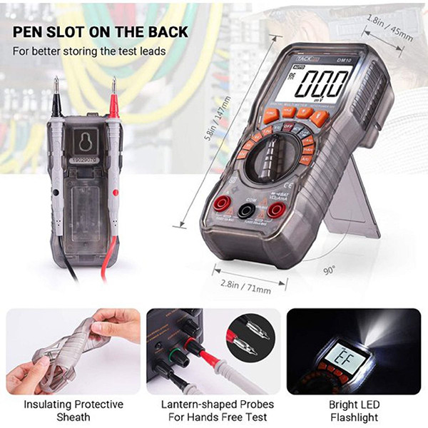 مولتی متر دیجیتال تک لایف مدل DM10 مولتی متر دیجیتال تک لایف مدل DM10