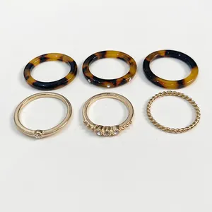 انگشتر زنانه آی ام مدل rg بسته 6 عددی