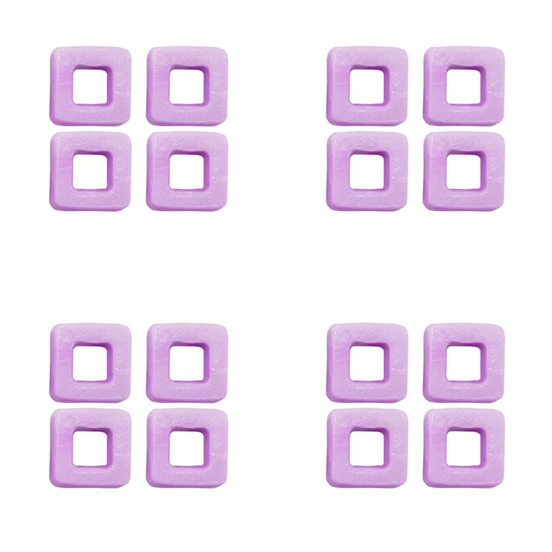 رنگ شمع مدل مکعبی بسته 16 عددی