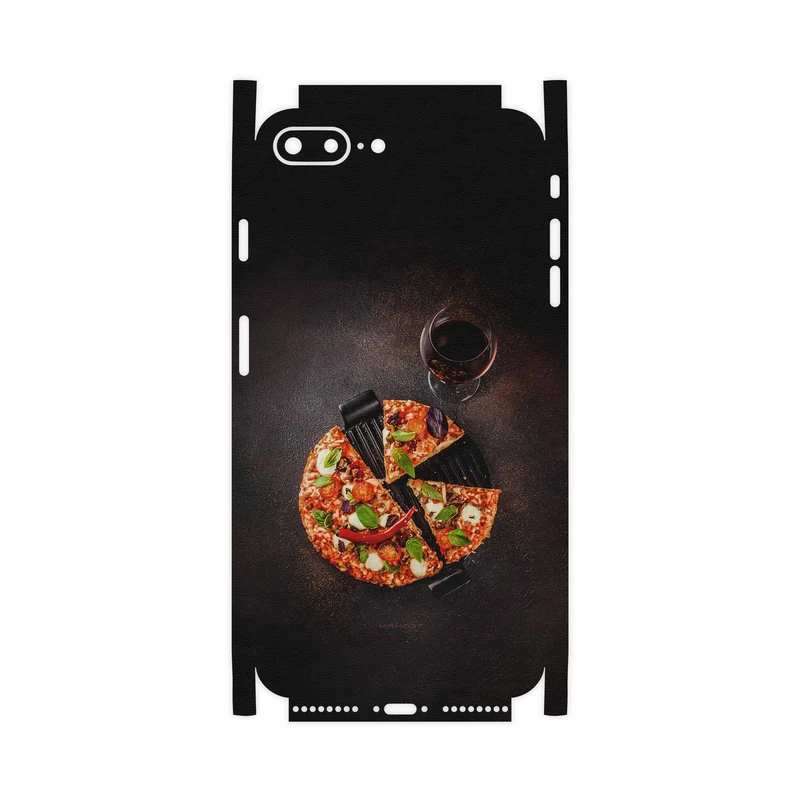 برچسب پوششی ماهوت مدل Pizza-FullSkin مناسب برای گوشی موبایل اپل iPhone 8 Plus