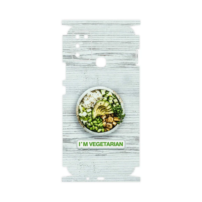 برچسب پوششی ماهوت مدل Im-vegetarian-FullSkin مناسب برای گوشی موبایل اینفینیکس Hot 11 Play