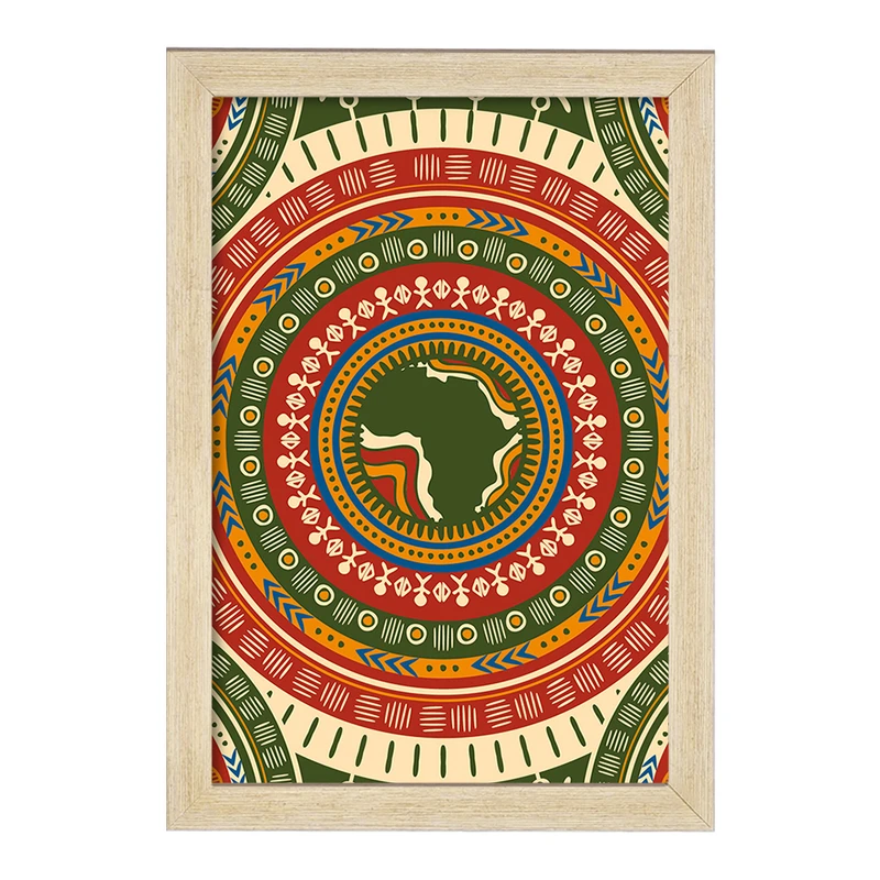 تابلو خندالو مدل آفریقا Africa کد 29826