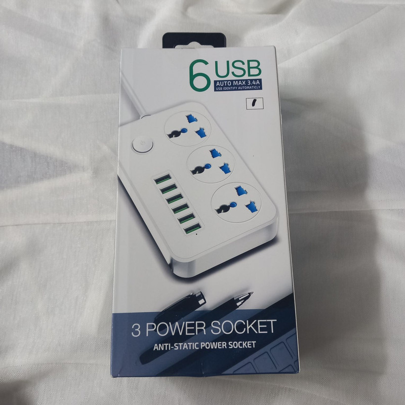 چندراهی برق مدل USB 6